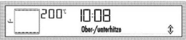 200°C 10:08 Ober-/unterhitze