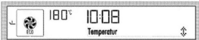 180°C 10:08 ECO Temperatur