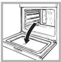 INDESIT FIMB 53 K.A IX - Cleaning the oven door - 1