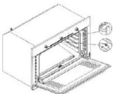 TEKA FG 824.3 - SMONTAGGIO DELLA PORTA FORNO - 2