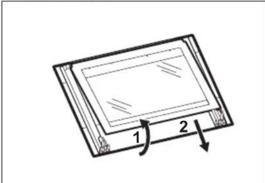 JUNO JB081C5 - Cleaning the oven door - 9