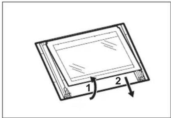 JUNO JB030A5 - Cleaning the oven door - 9