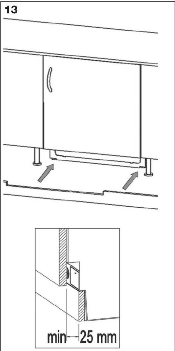BUSH BUCF6082 - Installing the plinth - 1