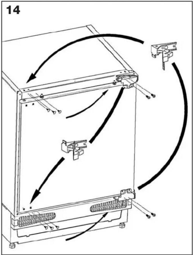 BUSH BUCF6082 - Reversing the door - 1