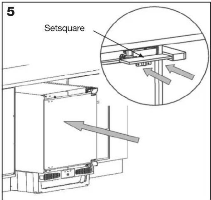 BUSH BUCF6082 - Position the larder - 2