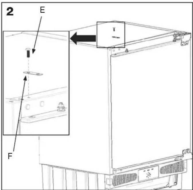 BUSH BUCF6082 - Installing top bracket - 1