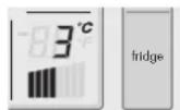 WESTINGHOUSE WFM3600SB - CHANGING THE FREEZER TEMPERATURE - 2