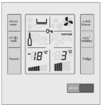 WESTINGHOUSE WFM3600SB - ELECTRONIC DISPLAY CONTROLS – ELECTRONIC MODELS - 1