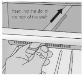 WESTINGHOUSE WFM3600SB - Mounting the Twist Serve to the Other Side of the Freezer. - 2