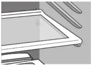 WESTINGHOUSE WFM3600SB - SPILLSAFE™ GLASS SHELVES (WHERE FITTED) - 1