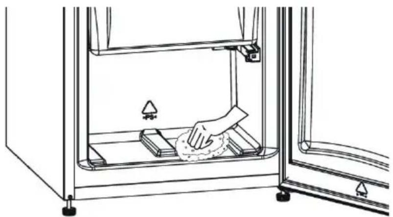 NORDMENDE RUF116NMWHAPLUS - Freezer defrost process - 1