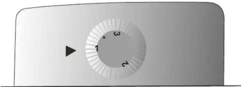 NORDMENDE RUF116NMWHAPLUS - Thermostat einstellen - 1