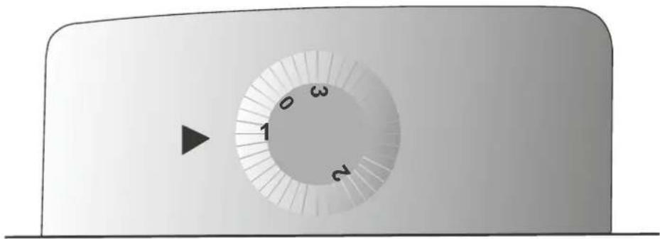 NORDMENDE RTL396WHAPLUS - Thermostat einstellen - 1