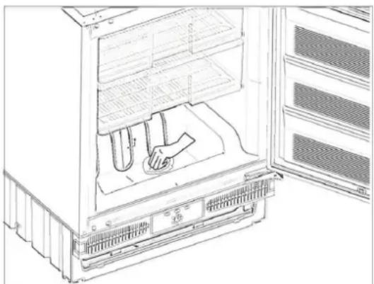 Kernau KBF 08122 - Defrosting the freezer - 1