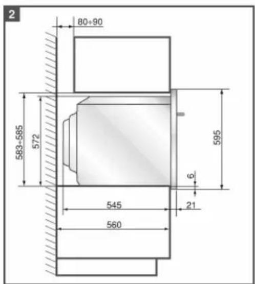 SMEG SE 321 X5 - Einbau des Geräts - 2