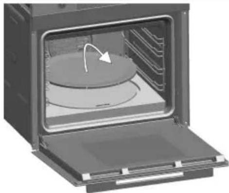 SMEG SCP 112 - Verwendung der Pizzaplatte (nur bei einigen Modellen) - 1