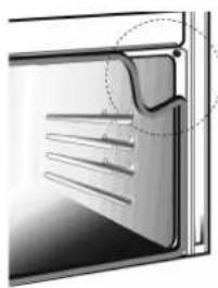 SMEG SCB66MFB - Dichtung der Backofentür - 1