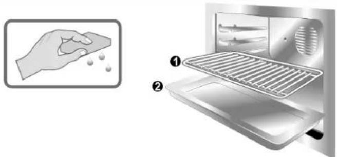SMEG SCB 61 MPX5 - Reinigung des Backofens - 2