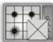 SMEG SNLR 34 XG 2 - Praktische Hinweise für den Gebrauch der Brenner - 3