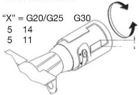 TEKA FG 724 - Regulación de la llama - 1