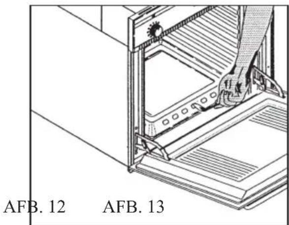 TEKA FG 724 - Voor het aansteken van de ovenbrander gaat u als volgt te werk: - 1