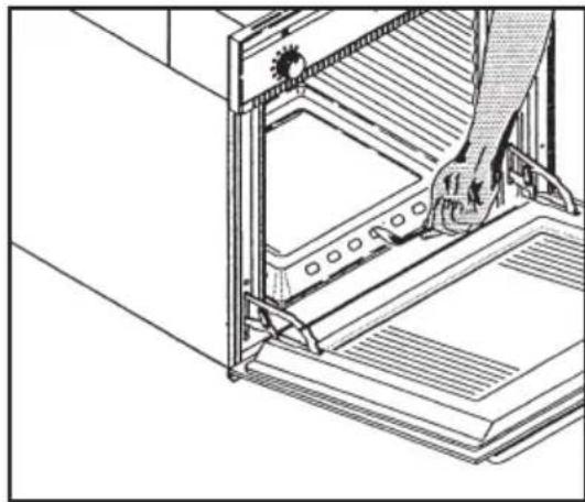TEKA FG 724 - Para el encendido del quemador del horno proceder de la siguiente manera: - 1