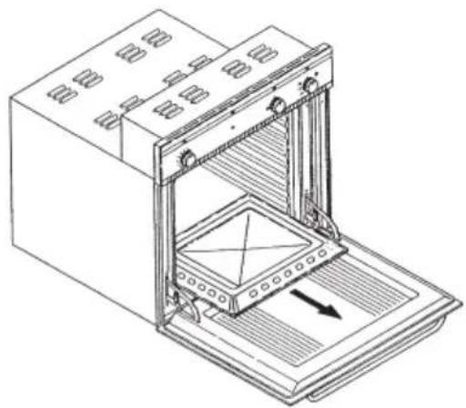 TEKA FG 724 - Operación para el quemador del horno: - 1