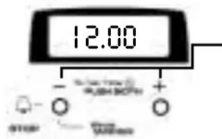 Creda C261E - SETTING THE TIME OF DAY - 1