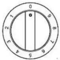 PKM SH7-50GK - Setting of the temperature - 1