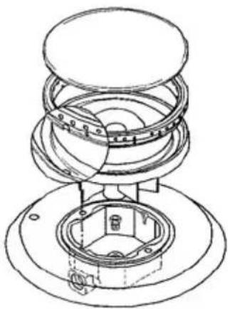 LOFRA MG96MF/CIS - TRAY WITH ANTI-FALL DEVICE - 1