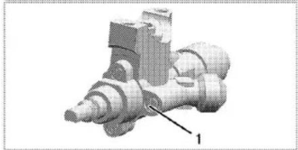Flavel ML61ND - Reduced flow adjustment for the gas oven - 2