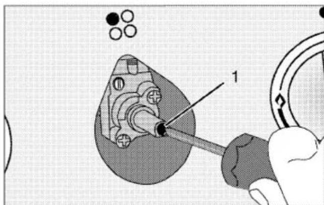 Flavel ML61ND - Reduced gas flow rate setting for hob taps - 2