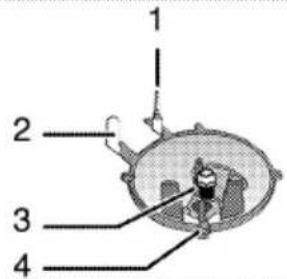 Flavel MLB51ND - Exchange of injector for the burners - 2