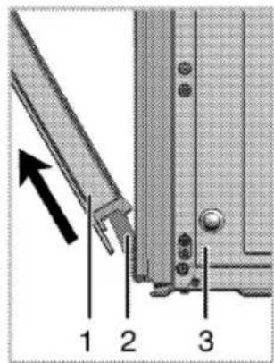 Flavel FL95FR - Removal of oven door - 3