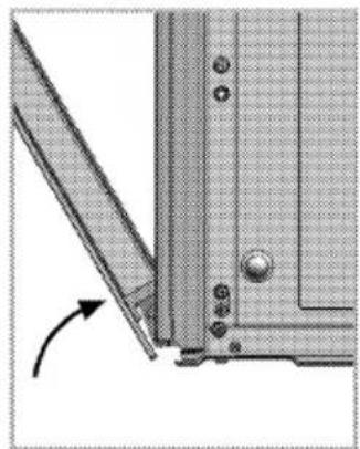 Flavel FL95FR - Removal of oven door - 2