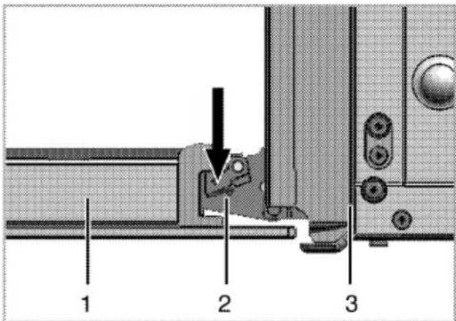 Flavel FL95CR - Removal of oven door - 1