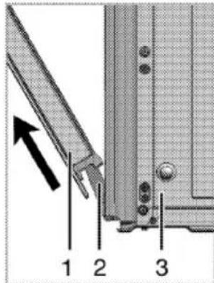 Flavel FL95CR - Removal of oven door - 3