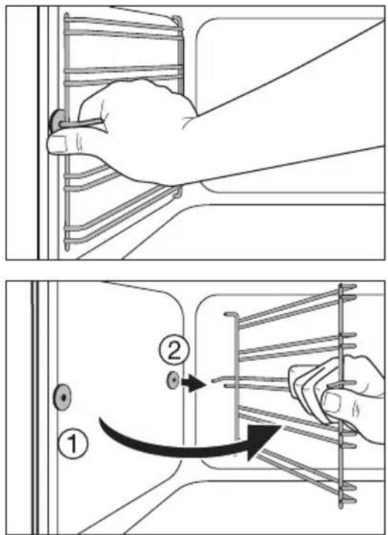 AEG-ELECTROLUX B 5741-5M - Einschubgitter abnehmen - 1
