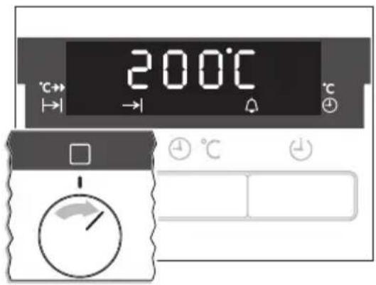 AEG-ELECTROLUX B 5741-5M - Backofen einschalten - 1