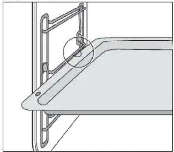 AEG-ELECTROLUX KB 98205 E-M - Backblech einsetzen: - 1