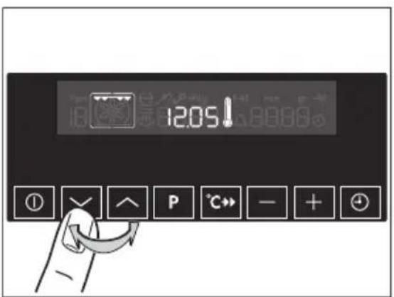 1205! ① ✓ ∧ P °C→ - + ⏻