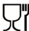 Freggia PP96GGG50CH - EUROPEAN REGULATION No 1935/2004 REGARDING THE MATERIALS WHICH ARE TO COME INTO CONTACT WITH FOOD PRODUCTS - 1
