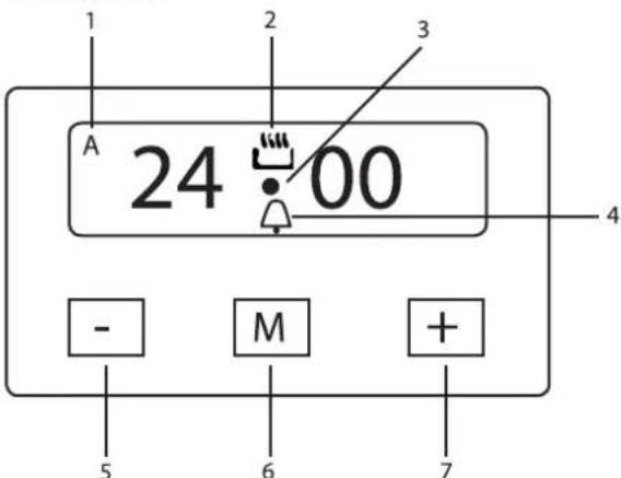Freggia PP96GGG50CH - - POKRETŁO REGULACJI TEMPERATURY PIEKARNIKA - 1