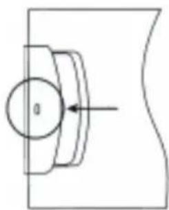 Luxor KS 111 A+G LUX - "Deur Open" Indicator - 1