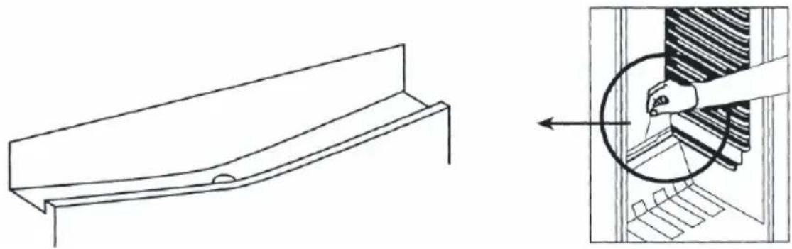 NORDMENDE RET340R - Defrosting Refrigerator Compartment - 1