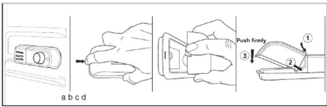 Flavel FLU150AP - REPLACING THE INTERIOR LIGHT BULB (See diagram) - 1