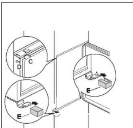 Juno Electrolux JRN40882 - Dimensions of the recess - 7