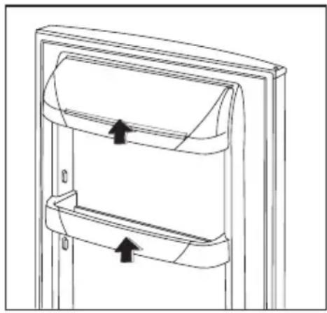 Juno Electrolux JRN40882 - Door shelves - 1