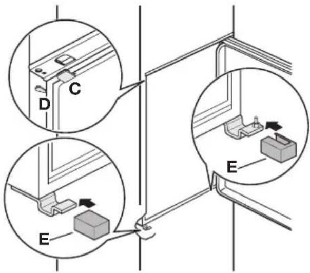 Juno Electrolux JRN40102 - INSTALLING THE APPLIANCE - 6