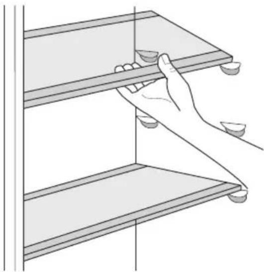 Juno Electrolux JRN30882 - MOVABLE SHELVES - 1